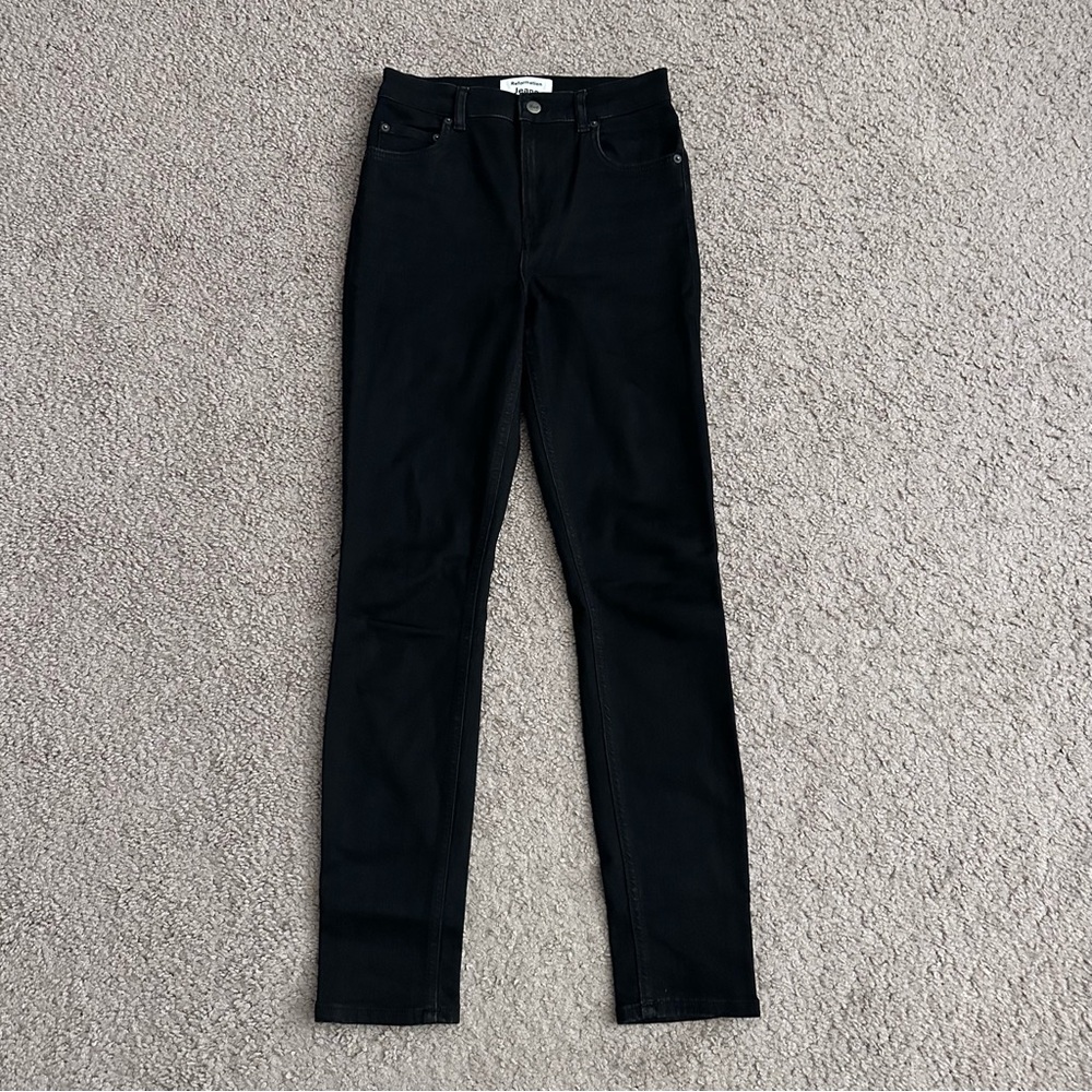 Reformation Jeans High Skinny Womens 27 Black